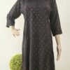 Panel Cut Kurti With Silver Thread Design