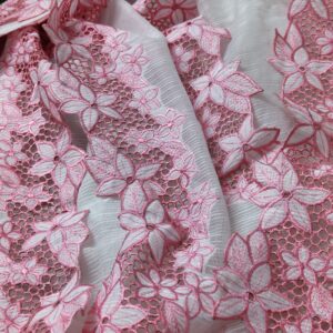 Silky Kota Full Border Cutwork Sarees - Design3  (Preorder)