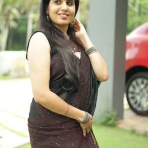 lasya - 001- Sequence and Thread Work Saree