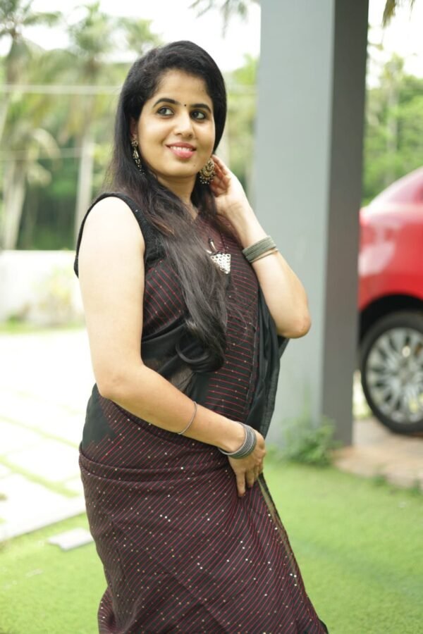 lasya - 001- Sequence and Thread Work Saree