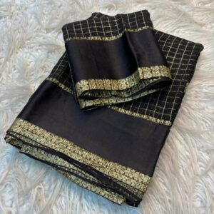 2026/05/1001031285.jpg Black checks viscous georgette