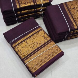 2026/05/1001047798.jpg coffee brown with black border kanchi cotton saree