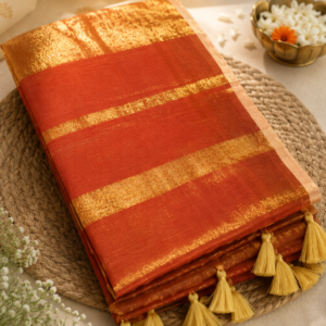 2026/05/1001090193.png (pre-booking)Agni - Red Mul cotton tissue saree