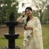 chaya kada- embroidered kerala  saree