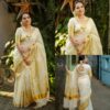Fire - premium kerala cotton  saree