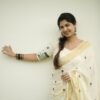 chaya kada- embroidered kerala  saree