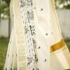 chaya kada- embroidered kerala  saree