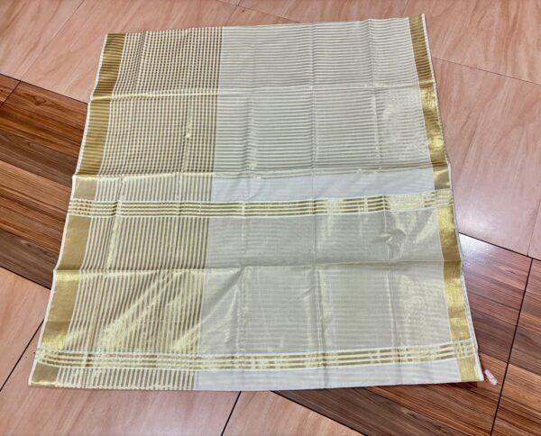 Trisha - kerala cotton lines saree