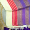 gouri - 120 Thread Count Mul Cotton Saree with Traditional Gold Kasavu Border