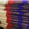 lasam - 120 Thread Count Mul Cotton Saree with Traditional Gold Kasavu Border