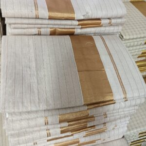 RTWNadhi- Ready to wear kerala tissue saree