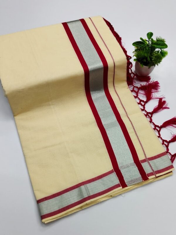 Shani-003- kerala cotton saree