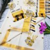 Dhwani-006- embroidered kerala  saree