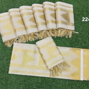 Rethi-002- handloom replica Set Mund
