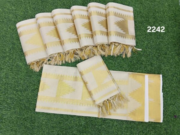 Rethi-002- handloom replica Set Mund