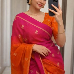 Kripa 001 - Semi Khadi Silk Saree