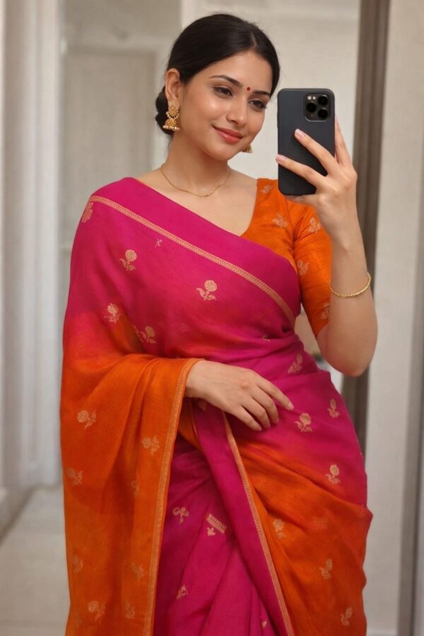 Kripa 001 - Semi Khadi Silk Saree