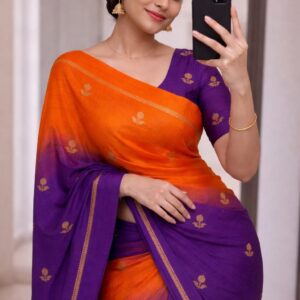 Kripa 005 - Semi Khadi Silk Saree