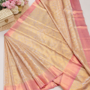 Jyothi - Banarasi tissue semi silk saree