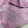 Sukha 003- chandi silk Organza Saree with Embroidery