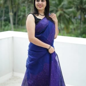 lasya - 002- Sequence and Thread Work Saree