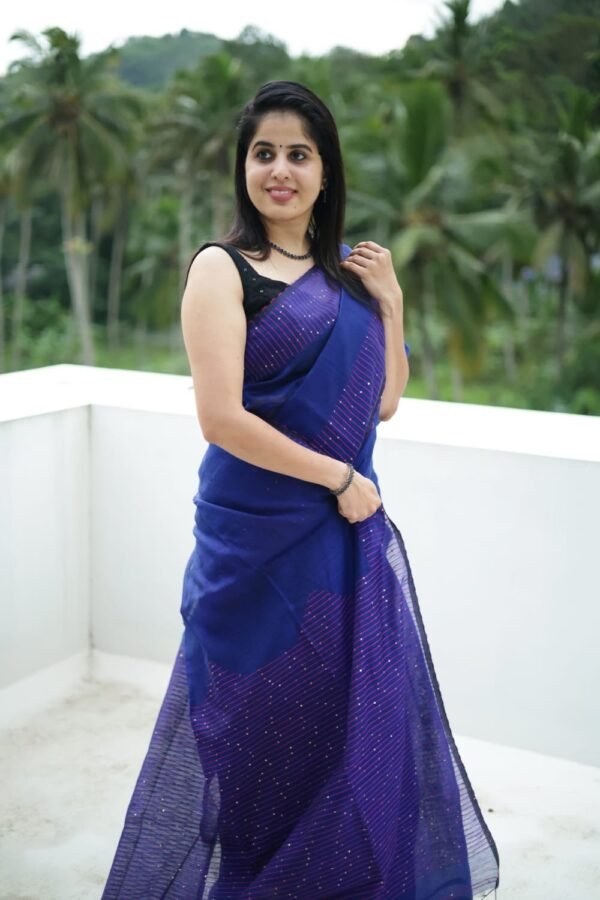 lasya - 002- Sequence and Thread Work Saree