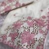 Queen 001 - Blended tussar with corner cutwork and embroidery
